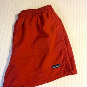 Patagonia Men's Red Athletic Shorts